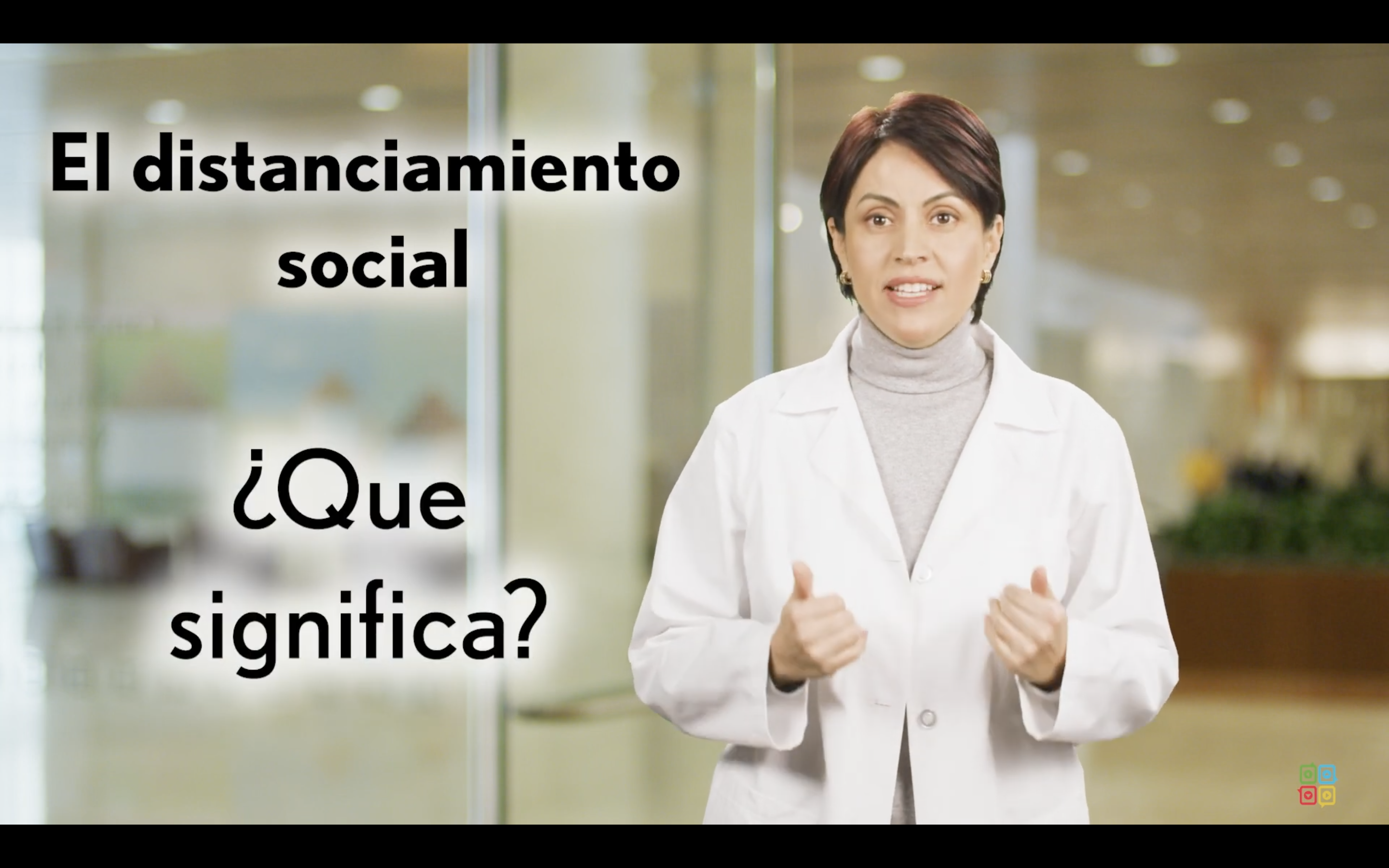 Distanciamiento Social - Lo que Necesita Saber