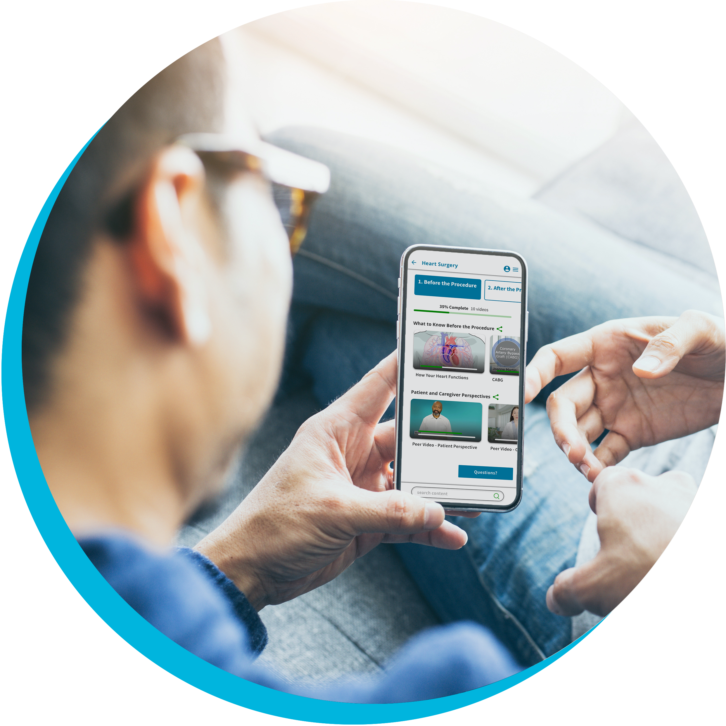 Seamless user experience_blue
